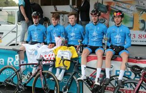 Le beau week-end du Team 31 Jolly Cycles U19 sur le Tour du Pays d'Olliergues !