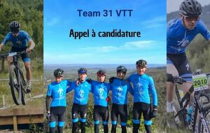 Candidature Team VTT