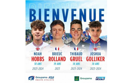 Toujours de bonnes structures pour accompagner nos anciens coureurs !