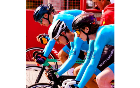 Nos cadets sur la piste de Tarbes pour la CDF GSO !