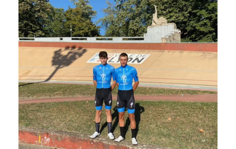 Samuel SERRES et Christophe BRIOUX sur la CDF Piste à Lyon !